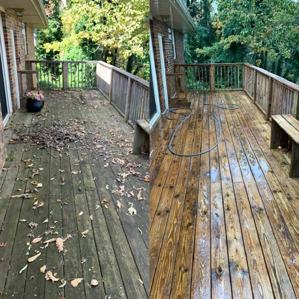 professional deck cleaning Huntsville AL